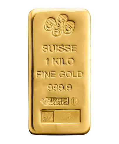 Gold Cast Bar - 1KG [PAMP SUISSE]