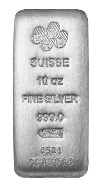 1. Silver Cast Bar - 500G, 1KG [PAMP SUISSE]